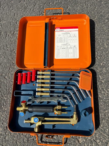 1137492-3 AGA X11 gas welding kit