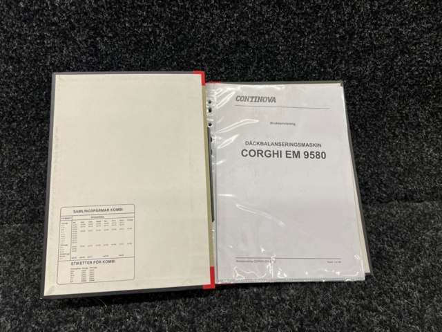 1208650-31 Tire balancing machine Corghi EM 9508-C PLUS