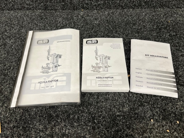 1208651-31 Tire mounting machine Mondolfo Aquila Raptor