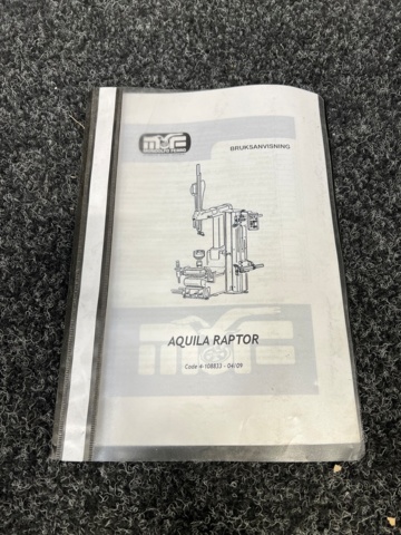1208651-32 Tire mounting machine Mondolfo Aquila Raptor