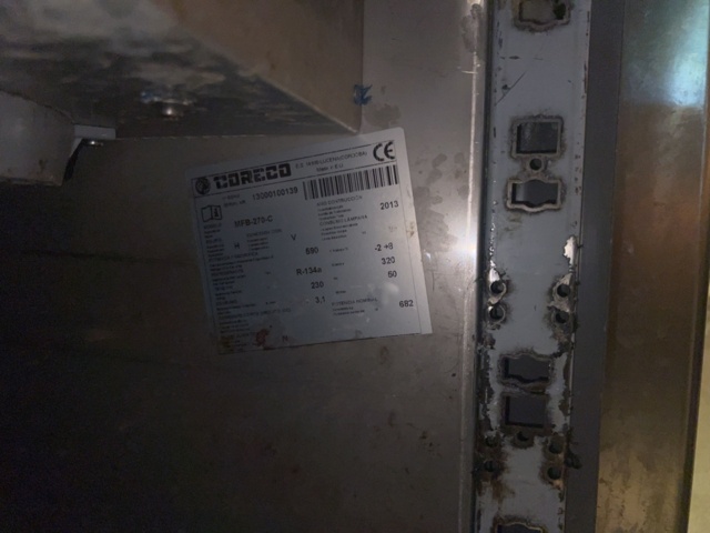 1144486-4 Grill cooler Coreco with 8 drawers Coreco MFB-270-C - 2013