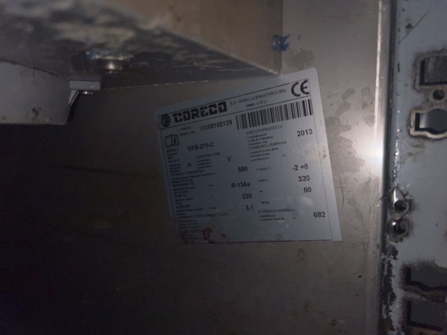 1144486-10 Grill cooler Coreco with 8 drawers Coreco MFB-270-C - 2013