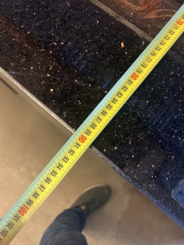 1144489-10 Charcoal grill with display & cooling bench