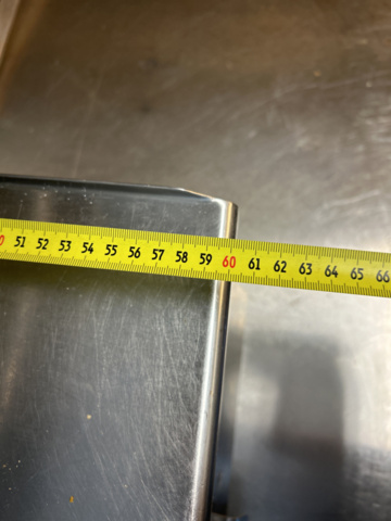 1144462-5 Silko stainless steel storage box with work surface and various contents