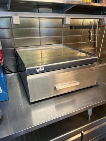 1144462-2 Silko stainless steel storage box with work surface and various contents