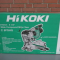 1209276-1 Miter and miter saw HiKOKI C8FSHG with saw blade