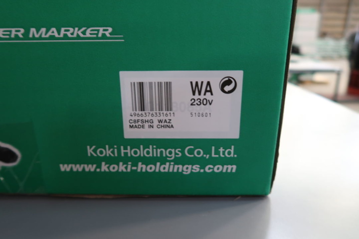 1209276-2 Miter and miter saw HiKOKI C8FSHG with saw blade