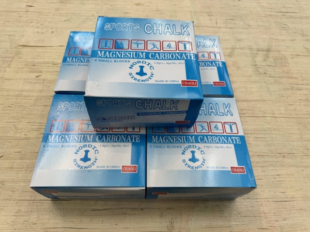 1209414-1 5 pcs. Sports chalk for training - Magnesium carbonate (8 blocks)