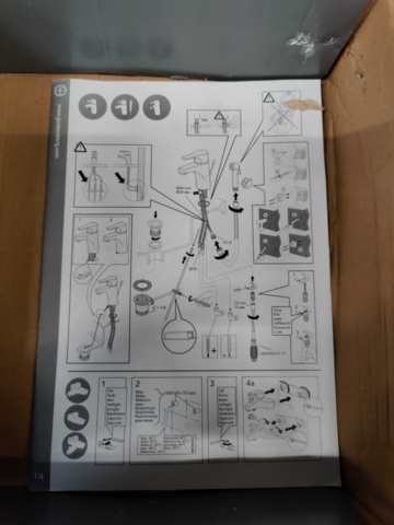 1208466-3 Tvättställsblandare Gustavsberg Nautic