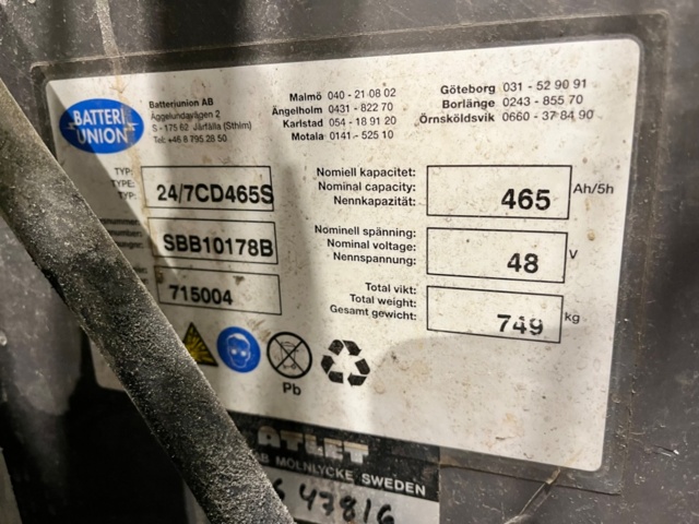 1199907-13 Truck Atlet UNS140DTFVRC570 - 2007