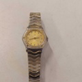 1130820-2 Ladies' EBEL 24K Electroplated trim / Stainless steel and earrings