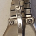 1130820-5 Ladies' EBEL 24K Electroplated trim / Stainless steel and earrings