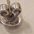 1130820-14 Ladies' EBEL 24K Electroplated trim / Stainless steel and earrings