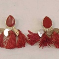 1130820-15 Ladies' EBEL 24K Electroplated trim / Stainless steel and earrings