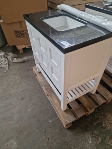 1208569-2 Mindy kommod och handfat 90 cm demoex vit