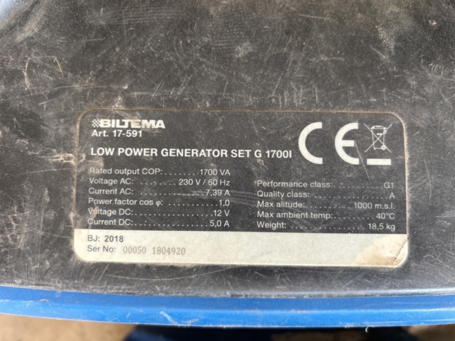 1150633-4 3st el generatorer