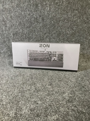 1200172-5 Gaming keyboard ZON - Home of Victory keyboard1 black