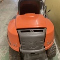 1137496-6 Husqvarna R13C riding mower with trailer