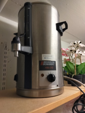 1210667-5 Bravilor bonamat hw 510 hot water tank