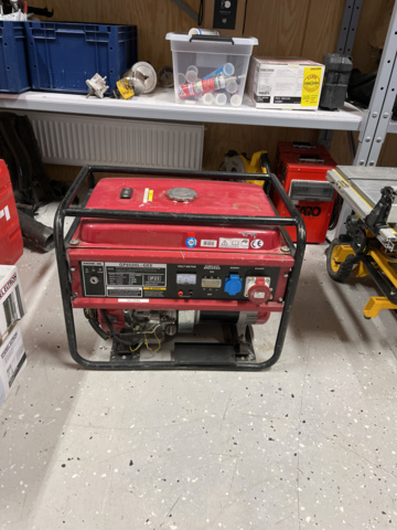 Generator/ Power plant GP6500L-GEE - PS Auction - We value the future ...