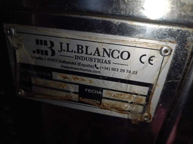 1130772-5 Churros machine JL Blanco