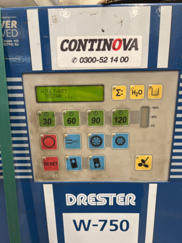 1208655-49 Wheel washing system Drester W-750 including 2 trolleys