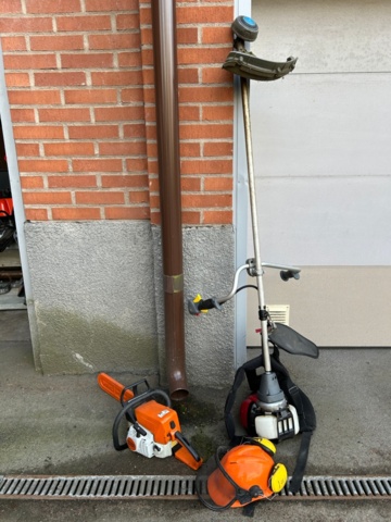 1144571-1 Clearing saw Honda UMK435E & Chainsaw Stihl MS 230C