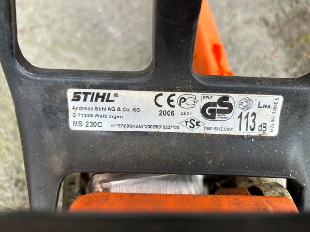 1144571-4 Clearing saw Honda UMK435E & Chainsaw Stihl MS 230C