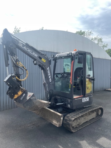1151118-1 Excavator Volvo ECR25D, Rototilt (1109h) -2022