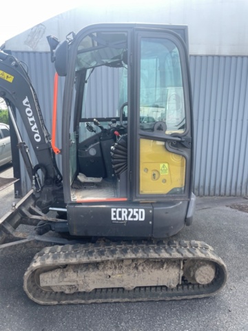 1151118-2 Excavator Volvo ECR25D, Rototilt (1109h) -2022