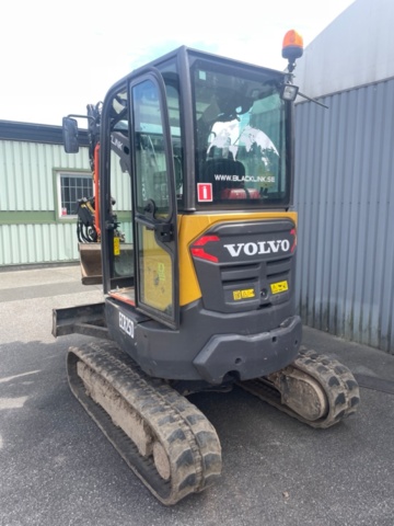 1151118-3 Excavator Volvo ECR25D, Rototilt (1109h) -2022