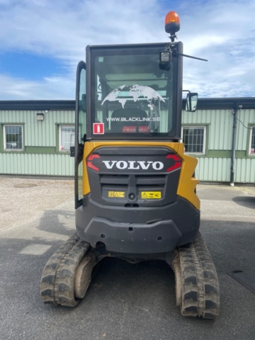 1151118-4 Excavator Volvo ECR25D, Rototilt (1109h) -2022