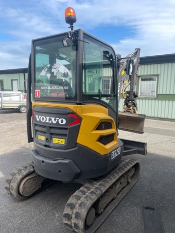 1151118-5 Excavator Volvo ECR25D, Rototilt (1109h) -2022