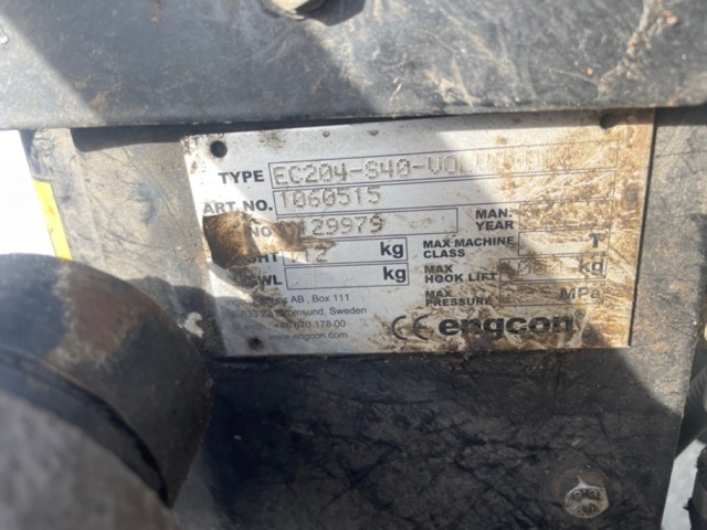1151118-15 Excavator Volvo ECR25D, Rototilt (1109h) -2022
