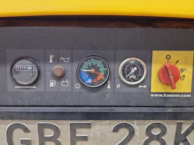 1151120-5 Compressor on trailer - Kaeser Mobilar M31