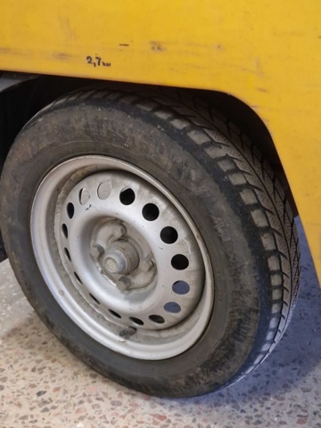 1151120-8 Compressor on trailer - Kaeser Mobilar M31