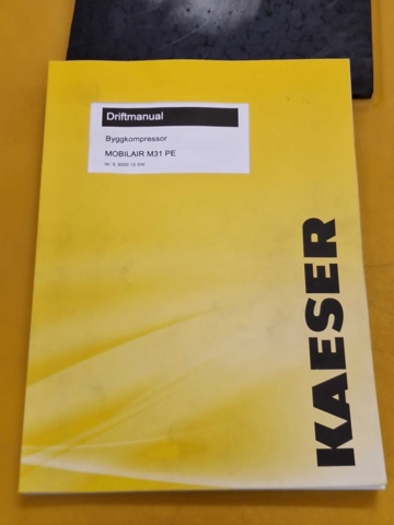 1151120-11 Compressor on trailer - Kaeser Mobilar M31