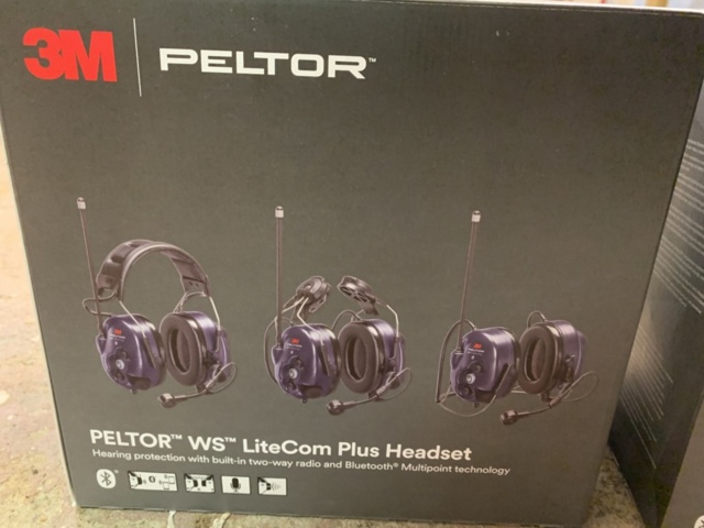 1068274-2 Hearing protection with com radio 3M Peltor WS LiteCom Plus