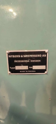 1211310-5 Planer sander Nyberg & Westerberg used