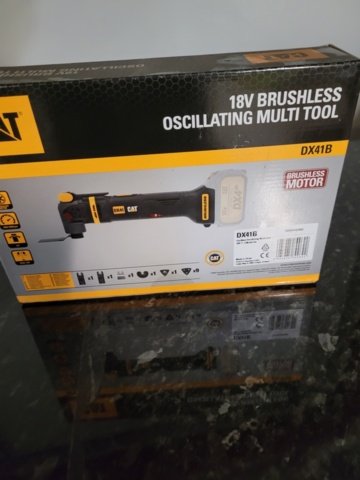 1179727-1 CAT 18V Brushless Oscillating Multi Tool DX41B