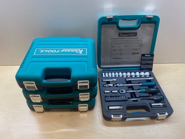 1211303-1 4 Socket set Kamasa Tools 3/8