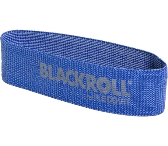 1212246-1 8 st Blackroll träningsband blå stark, 30 cm - Frakt ingår