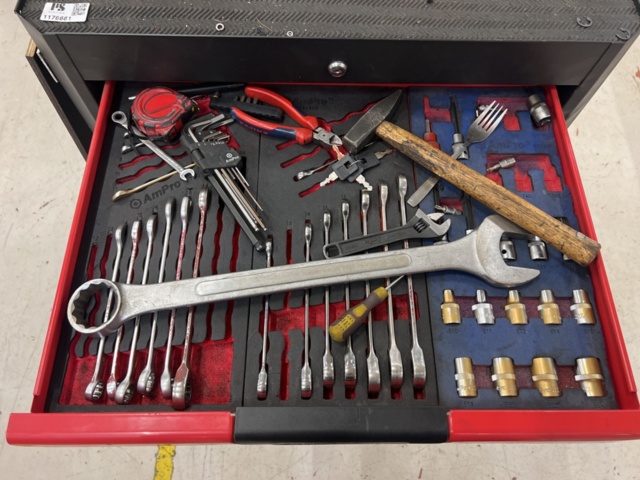 1178681-3 Tool trolley with contents - Ampro