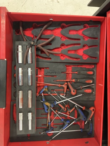 1178681-9 Tool trolley with contents - Ampro