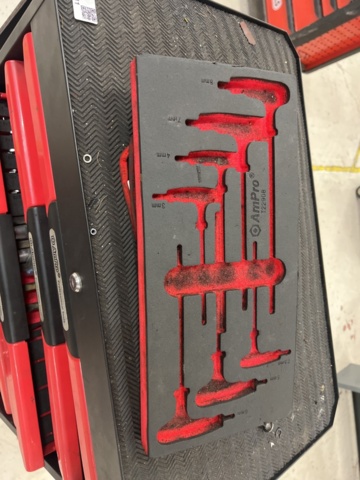 1178681-10 Tool trolley with contents - Ampro