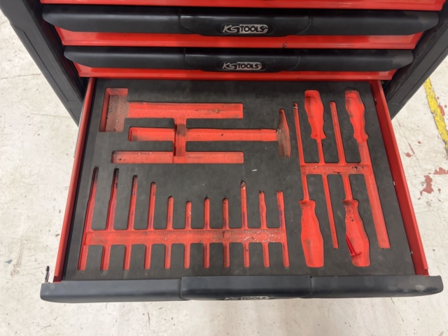 1178682-7 Tool trolley with contents - KS tools
