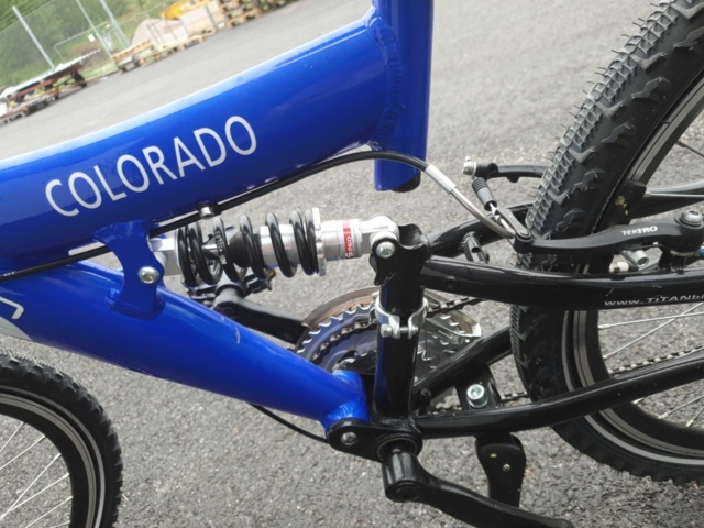 1035910-9 Bicycle Titan 24" Blue MTB model