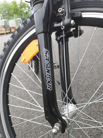 1035910-12 Bicycle Titan 24" Blue MTB model