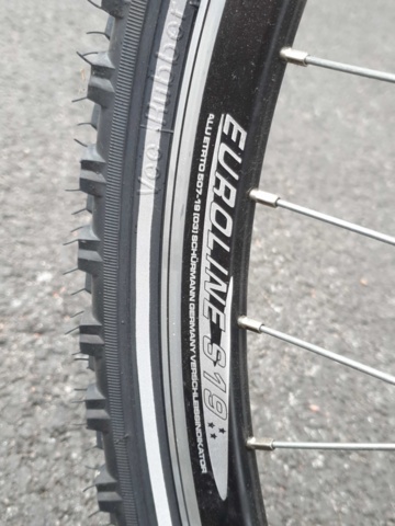 1035910-17 Bicycle Titan 24" Blue MTB model