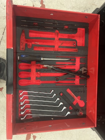 1178687-9 Tool cabinet with contents - Ampro